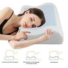 Mindful Design Pack Cooling Contoured Memory Foam Pillow Dual Sided Cooling Gel Pillow With Removable Cover Body Pillows Aliexpress