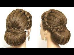 Tuto Coiffure Simple Cheveux Mi Long Long Chignon Tresse Facile Coiffure Tresse En Noe Bun Hairstyles For Long Hair Wedding Bun Hairstyles Long Hair Styles