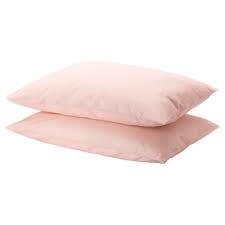 Dvala Pillowcase Light Pink Shop Here Ikea Light Pink Bedding Pink Pillow Cases Pillow Cases