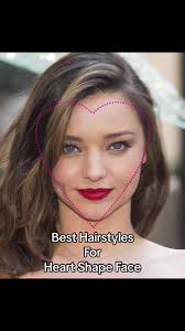 Image result for best haircut heart shaped face