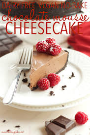 It also has zero butter and no gluten, but if you'd like to add butter and regular flour, that's absolutely okay! No Bake Chocolate Mousse Cheesecake Vegan And Dairy Free The Busy Baker