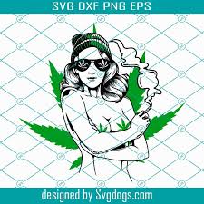 Download Sexy Lady Smoking Cannabis Svg Smoking Joint Marijuana Svg Cannabis Svg Svgdogs
