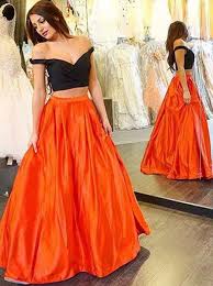 2 Piece Prom Dresses For Black Girls Prom Dresses For Teens Prom Dresses Prom Dress Black Prom Gown 2 Pieces Prom Gowns Elegant Evening Dress Modest Evening Gowns 2 Piece Party Gowns Black Prom Dr Orange Prom Dresses Prom Gowns Elegant Modest Evening Gowns