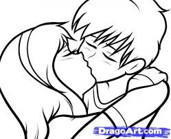 Please read this blog is created for helping you drawing anime picture! How To Draw A Girl And A Boy Kissing Easy Novocom Top