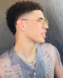 Black And Gold Hair Boys Lamelo Ball On Instagram I Tried To Pay Attention But Attention Paid Me Ball Hairstyles Lamelo Ball Curly Hair Men