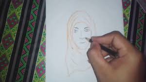 Check spelling or type a new query. Lukisan Pensil Wanita Cantik Berhijab Cikimm Com