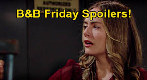 The bold and the beautiful spoilers for this week tease that bill will hit brooke could not just believe him after all. The Bold And The Beautiful Spoilers Friday July 9 Liam S Permanent Prison Transfer Hope Rushes To Save Husband Celeb Dirty Laundry