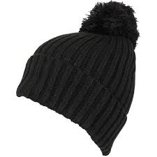 Black Beanie With Pom Pom Womens Famous Maker Pom Pom Beanie Hats Women Wilsons Leather 340 Sek Liked On Polyvore Featuring Accessories Hats Beanie Caps Cold We Muts Breien Pennen