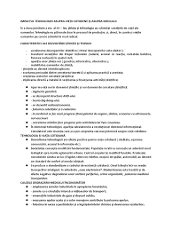 Impactul tehnologiilor energetice asupra omului şi a mediului. Impactul Tehnologiei Asupra VieÅ£ii Cotidiene Si Asupra Mediului