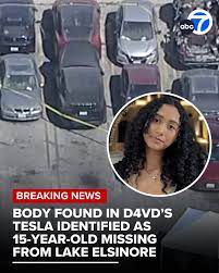 BREAKINGNEWS: The body found in D4vd's impounded Tesla is the missing 15-year-old girl from Lake Elsinore, Eyewitness News has learned. https://abc7.la/4mnHpv1