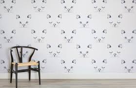 Kitty Cat Room Mural Wallpaper Cat Wallpaper Wall Wallpaper