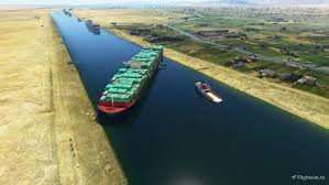 In march 2021, the suez canal was blocked for six days after the grounding of ever given, a 20,000 teu container ship. Flight Simulator 2020 Vr Besucht Die Ever Given Im Suezkanal