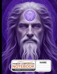 Composition Notebook College Ruled: Majestic God-Like Being with Alex  Grey-Inspired Art, Size 8.5x11 Inches, 120 Pages : Alvarez, Samia:  Amazon.se: Books