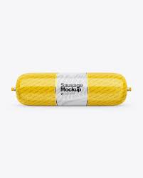 Download Glossy Sausage Chub Mockup Exclusive Mockups
