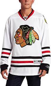 6 1934, 1938, 1961, 2010, 2013, 2015 stanley cup final appearances: Amazon Com Nhl Chicago Blackhawks Premier Jersey White Sports Fan Jerseys Clothing