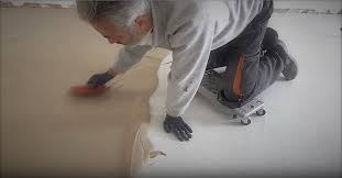 Insérer cette photo sur mon site web. Application D Un Beton Cire Salon Cuisine Toulouse