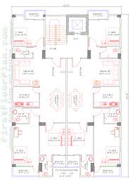 Proposed two storey residence report. 7 Storey Apartment Building Plan And Elevation 42 X 62 First Floor Plan House Plans And Designs
