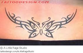Apart from the tattoo being large enough, you can also consider incorporating elements that enhance the outlook of the design. 20 Nice Butterfly Tribal Tattoos