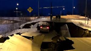 This caused much of the uneven ground which is the result of ground shifted to the opposite elevation. Alaska Earthquakes Today 7 0 Magnitude Earthquake Has Rocked Buildings In Anchorage Wasilla Usgs Canceled Previously Issued Tsunami Alert Live Updates
