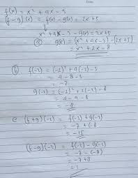 Check spelling or type a new query. Diketahui F X X 4x 3 Dan F 9 X 2x 5 Tentukan A G X B F 2 Dan G 2 C F G 2 Dan Brainly Co Id
