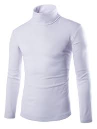 Long Sleeve Turtleneck Plain T Shirt White 3k12645314 Size 2xl Men S Long Sleeve T Shirt Turtleneck T Shirt Turtle Neck