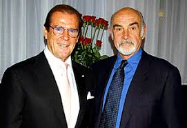 Sean Connery  & Roger Moore