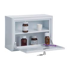 Building one yourself and adding a mirror to the door is a. Confidence Lockable Medicine Cabinet Medicalsupplies Co Uk