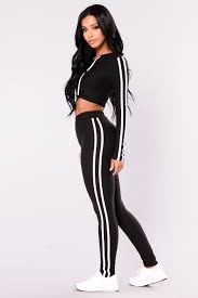 Black And White Striped Tights Outfit Tennis Courts Ii Set Black White Tennis Clothes Dance Outfits Striped Tights