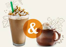 Starbucks Offers Buy One Get One Free On Fall Drinks Fall Drinks Starbucks Starbucks Bogo