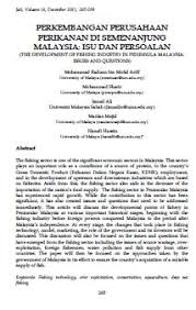 Full refund available up to 24 hours before your tour date. Perkembangan Perusahaan Perikanan Di Semenanjung Malaysia Isu Dan Persoalan The Development Of Fishing Industry In Peninsula Malaysia Issues And Questions Jati Journal Of Southeast Asian Studies