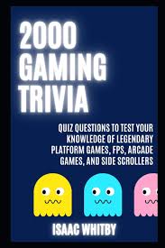 It's like the trivia that plays before the movie starts at the theater, but waaaaaaay longer. 2000 Gaming Trivia Quiz Questions To Test Your Knowledge Of Legendary Platform Games Fps Arcade Games And Side Scrollers Video Game History Trivia Whitby Isaac 9798736275724 Amazon Com Books