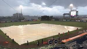This is the ace plane! Blue Wahoos Return Home Get Rained Out Against Montgomery