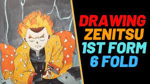 Maybe you would like to learn more about one of these? Zenitsu Thunder Clap And Flash Six Fold Speed Drawing Youtube