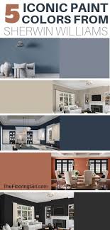 5 Iconic Paint Colors For 2019 From Sherwin Williams And