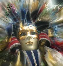 Sunken Mask Seriousness by Amanda Eberly