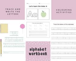 When it comes to teaching the alphabet it's best if you say the letter out loud first and show your child how to write it. Tracing And Writing Letters Of The Alphabet Worksheets Teaching Resources Tpt