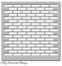 Black And White Brick Wall Template Free Printable Brick Stencil Google Search Brick Wall Stencil Stencils Wall Brick Wall