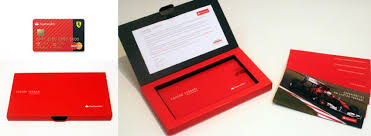 Santander Ferrari Credit Card Welcome Kit 2010