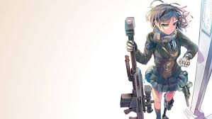 We have 61+ background pictures for you! Anime Girls Anime Women With Guns Daito Original Characters School Uniform Weapon Sniper Rifle Wallpapers Hd Desktop And Mobile Backgrounds