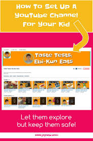 How To Set Up A Youtube Channel On An Existing Account Kids Youtube Channel Start Youtube Channel Youtube Channel Ideas