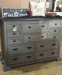 Dresser In French Linen Chalk Paint And Finished In Clear And Black Wax Furniture Renovation Black Painted Furniture Bedroom Furniture Makeover