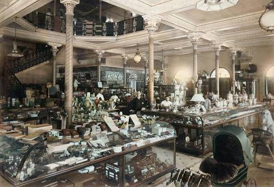 Machine room, Times of India newspaper office, Bombay— 1898.