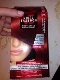 The color become fade after a few washes. Review Before After Photos Vidal Sassoon Pro Series Colorfinity Collection London Luxe Permanent Hair Color Fashion Shades How To Keep Red Hair Looking Vib Vidal Sassoon Pro Series Vidal Sassoon Hair