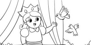 In some cases, a princess is the female hereditary head of state of a province or other significant area in her own right. Printable Princess Coloring Pages Pdf Diy Magazine Com