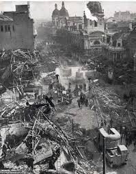 Bomb Damage To The Market During World War Two World War Two World War One War Photography