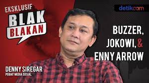 Mualaf jadi ustaz dadakan !! Blak Blakan Denny Siregar Buzzer Jokowi Enny Arrow Youtube