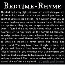 The Monsters Under The Bed Are Scared Of Whats Inside My Head Rhymes Words Monster Under The Bed