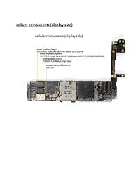 Iphone xs, iphone x, iphone 8, iphone 7, iphone 6, iphone 5, iphone 4, iphone 3; Iphone 6s Diagram Comp Schematic