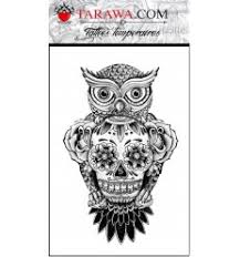 Pochoir tatouage temporaire tête de mort tribal tdm 2. Tatouage Ephemere Biker Tete De Mort Achat Vente Faux Tattoo