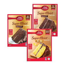 With betty crocker™ super moist™ yellow cake mix, you can have this impressive dessert prepped for the oven in just 15 minutes. Betty Crocker Supermoist Cake Mix Assorted Variant 430g Shopee Singapore